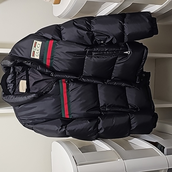 GUCCI WATER REPELLENT DOWN JACKET - Picture 2 of 2